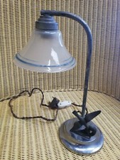 Lampe de bureau années 30 /hirondelle/old lamp /vintage lamp/old light/Swallow