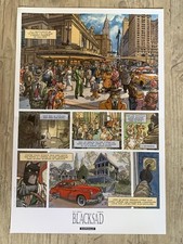 AFFICHE BLACKSAD 60X40 TBE GUARNIDO DIAZ