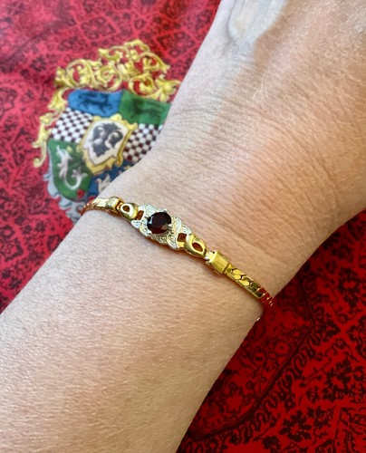 Ancien bracelet plaqué - ancien,