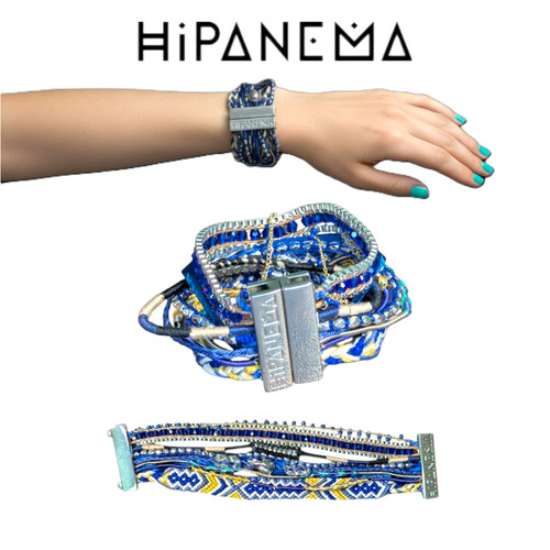 Hipanema paris blue beaded - paris,