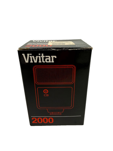 Vivitar electronic flash - electronic, 2000