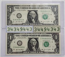 $1 Fancy Bills TRINARY Mirror