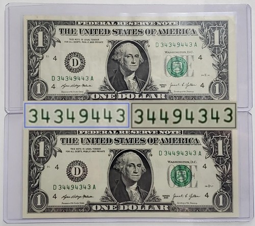 Fancy bills trinary mirror - $1,