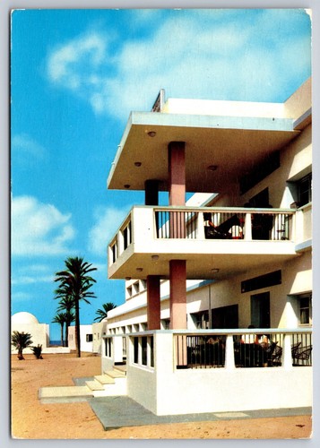 Vtg postcard kerkena - vtg, hotel