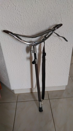 Canne siège télescopique - , en