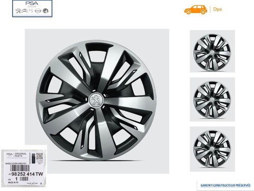 Enjoliveurs roue plaka - x4, de