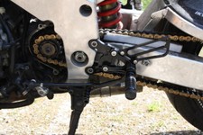 COMMANDES RECULEES REARSET HONDA CBR 900 1992 1993 1994 1995 1996 1997 NOIR