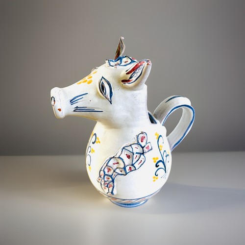 Pichet zoomorphe cochon - zoomorphe,