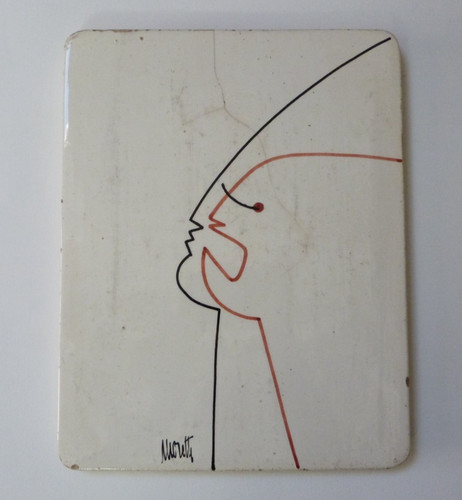 Raymond moretti plaque - moretti, de
