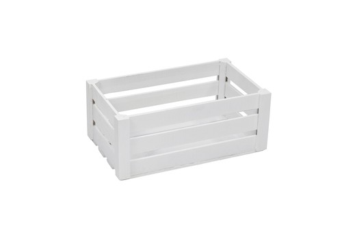Caisse bois blanche - , m
