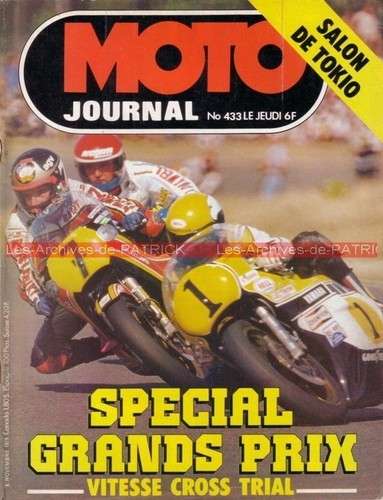 Moto journal 433 essai honda - moto,