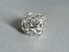 Hermès - Bague Chaîne d'ancre Enchaînée - grand modèle - HERMES - taille 53