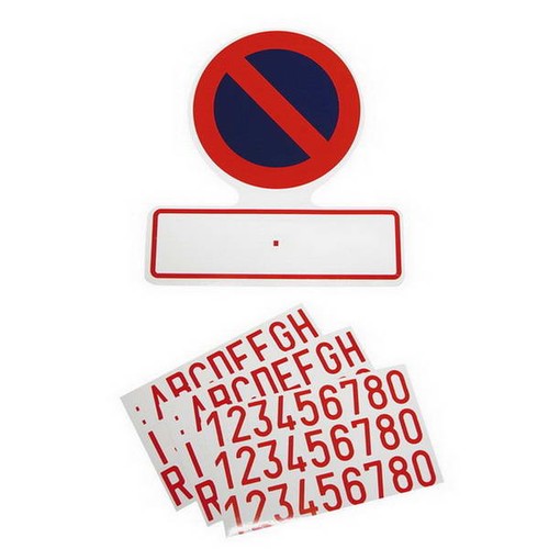 Plaque stationnement interdit - stationnement,