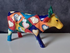 GRAND modèle en céramique  VACHE COW PARADE 28CM pop art of