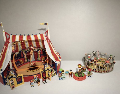 Lot playmobil grand chapiteau - lot,