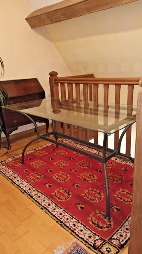Table industrielle fer - table,
