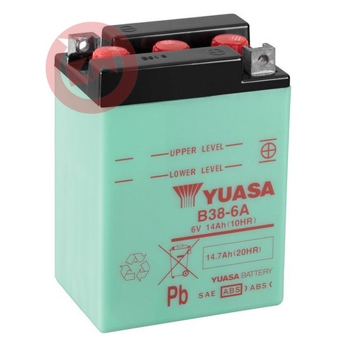 Batterie yuasa b38 - b38-6a, 14ah