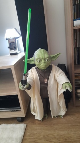 Star wars figurine yoda avec - figurine,