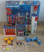 ? Playmobil 4819 – Caserne de pompiers avec ascenseur et accessoires – boîte...