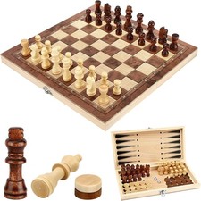 Jeu Déchecs 3 en 1 Echecs en