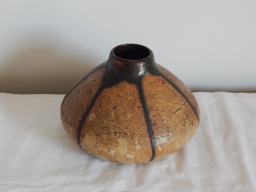Superbe ancien vase grès - vase, en
