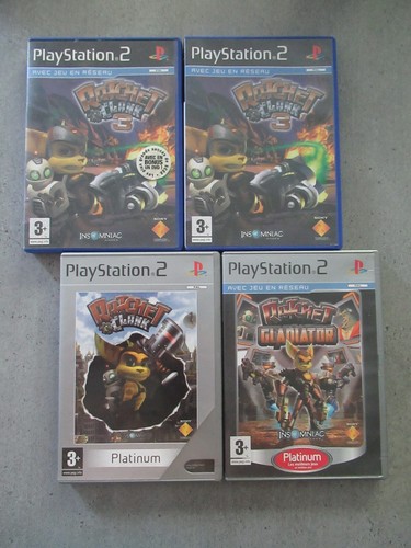 Lot jeux ratchet - 4, /