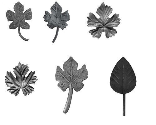 Feuilles décoratives rosette - feuilles,