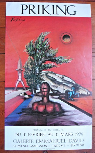 Affiche priking 1974 - priking, 1974-galerie
