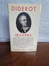 LA PLÉIADE - DIDEROT OEUVRES  --- 1965
