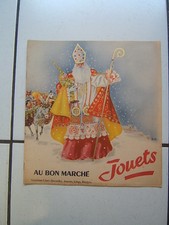 JACOBS / (  BLAKE ET MORTIMER ) RARE CATALOGUE JOUETS  AU BON MARCHE  1936  