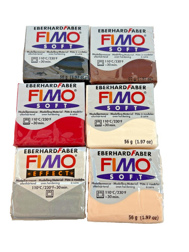 Lot fimo eberhard faber soft - 6,