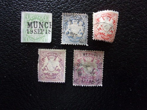Baviere timbre - (allemagne),