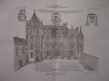 Belle et grande gravure