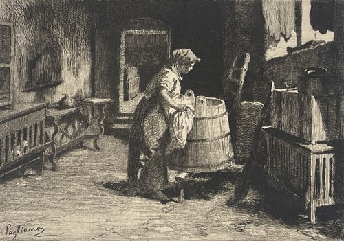 Lavandière pagliano souvenir - lavandière,