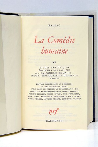 Balzac comedie humaine xii - balzac,