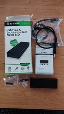 ICY BOX Boîtier pour SSD M.2 NVMe, Connexion USB-C 3.1 (1Gbit/s), PCIe M-Key.