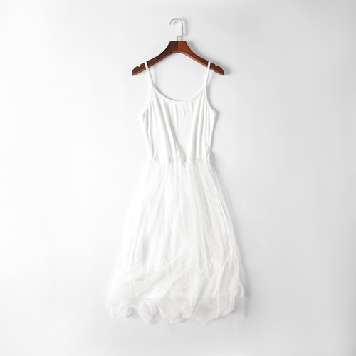 Femme tulle slip robe - tulle,