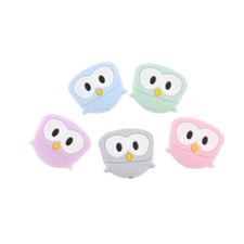 Perle Silicone Hibou 28mm x