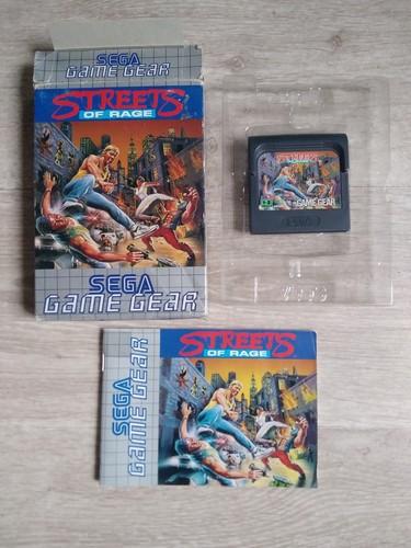Sega game gear streets rage - gear,