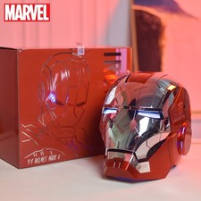 🦾 Casque Iron Man MK5 AutoKing 1:1 Commande Vocale Intelligente, Yeux Lumineux