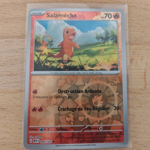 Carte pokemon salamèche rare - carte,