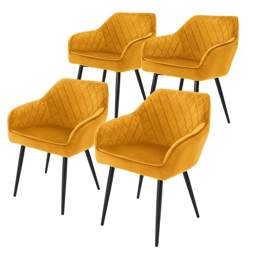 Set chaises salle à - set, 4x