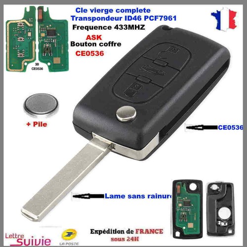 Clé vierge ce0536 ask - clé,