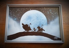 Spray Art - Papier photo sous cadre : The Lion King: Friends for Life