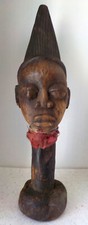 Cimier Ancien Statuette Ibeji