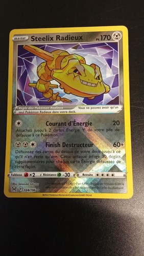 Carte pokemon steelix radieux - pokemon,