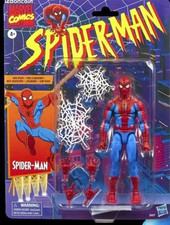 FIGURINE Marvel Legends Retro Spider-Man Hasbro SPIDERMAN