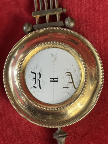 Balancier pendule ancien - balancier,