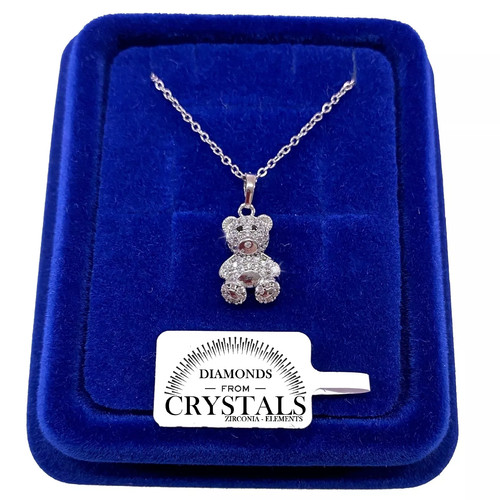 Collier mini ourson chaîne - ourson,