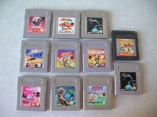 Lot de 11 jeux Game Boy par
